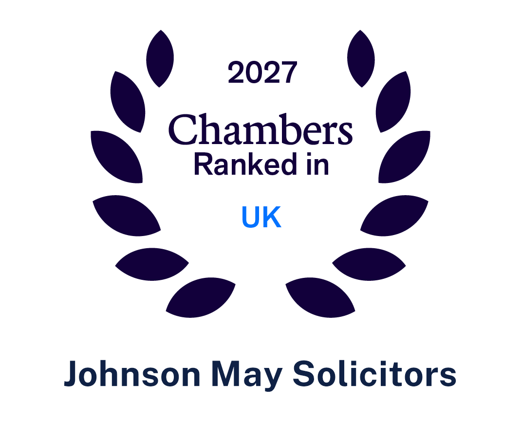 Chambers UK 2027 ranking logo – Johnson May Solicitors
